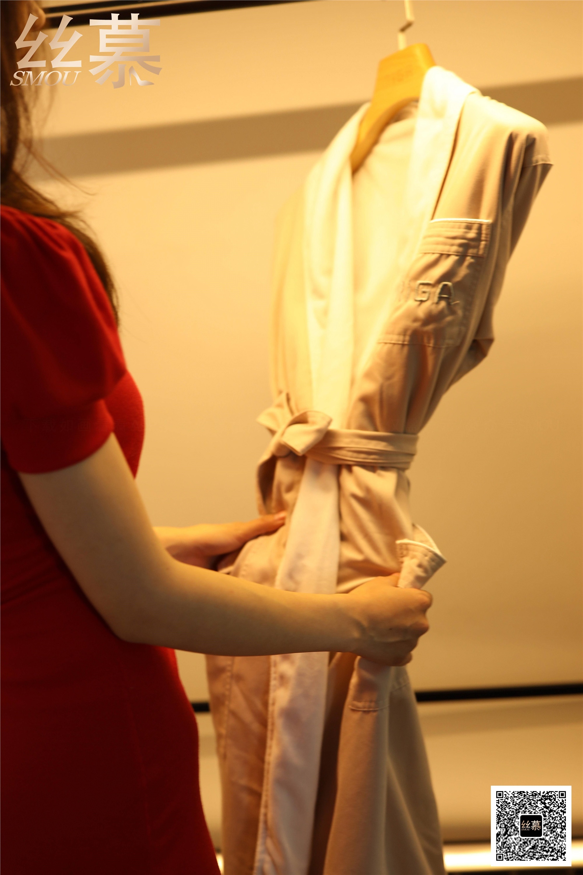 丝慕写真 SM413 天天一元 模特：芝芝《BONAS超薄款连裤袜》